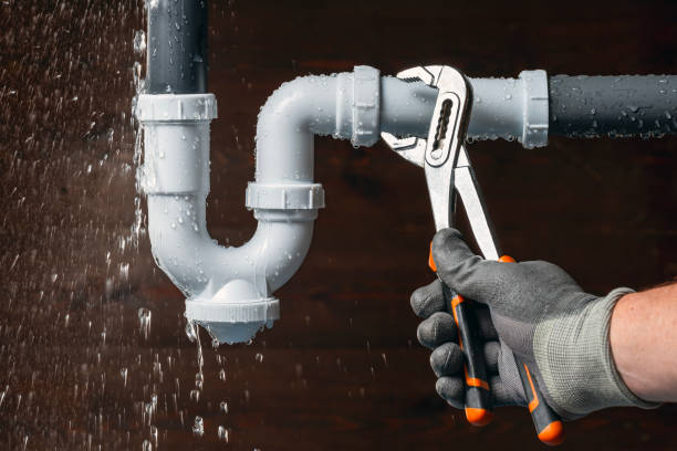 Professional Drain Cleaning technician working in Moodus, CT
